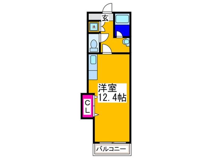 ﾜｲｽﾞｱｰｸ三国ヶ丘の物件間取画像