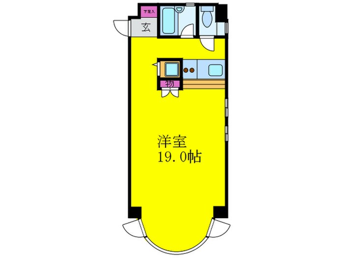 ＣＡＳＡＭＩＡⅡの物件間取画像