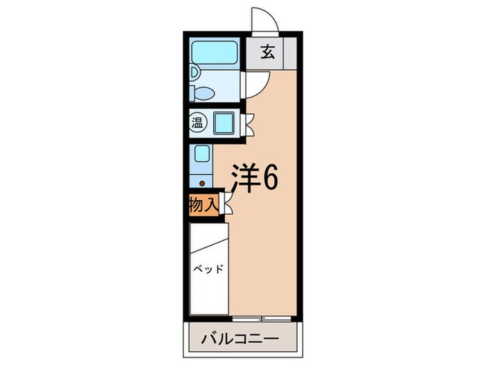 ドミトリ－阪急六甲の物件間取画像