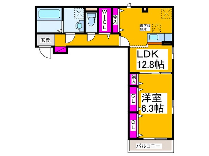 仮）キャスロック北花田の物件間取画像