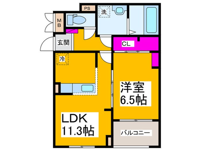 仮）キャスロック北花田の物件間取画像