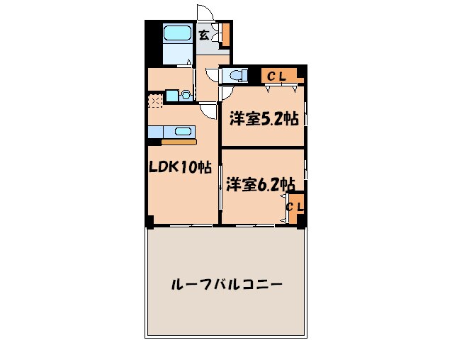 物件間取画像