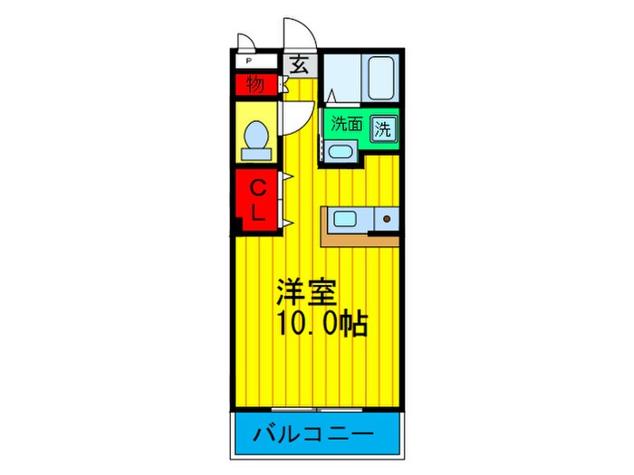 ミ　ピアーチェの物件間取画像