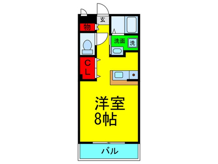 ミ　ピアーチェの物件間取画像