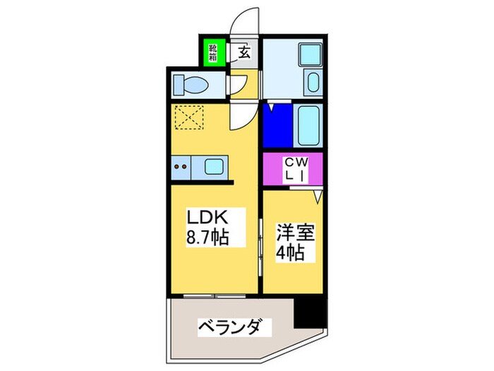 物件間取画像