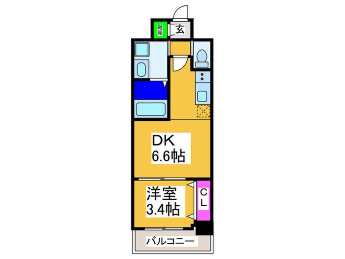 物件間取画像