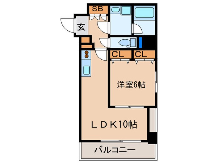 ＣＩＴＹ　ＳＰＩＲＥ十三東の物件間取画像