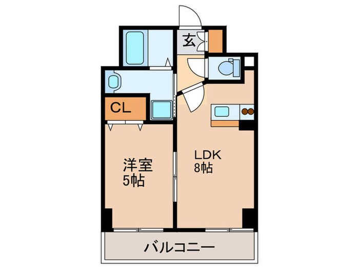 ＣＩＴＹ　ＳＰＩＲＥ十三東の物件間取画像