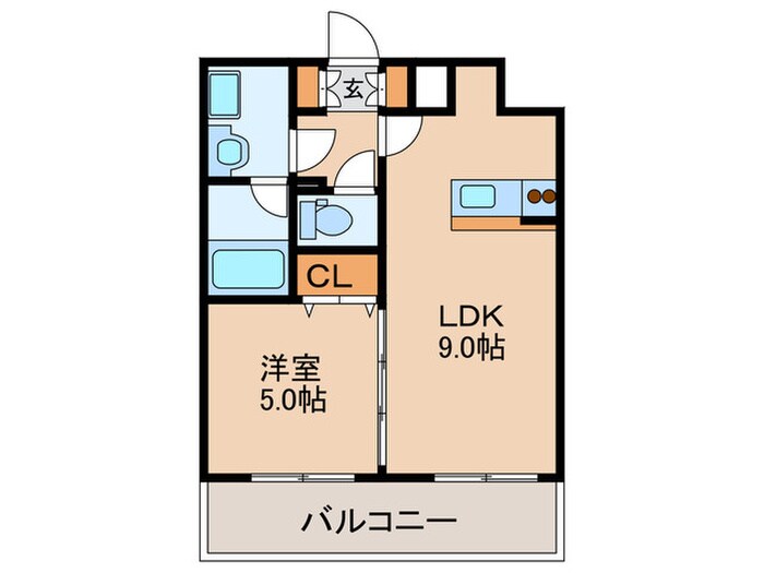 ＣＩＴＹ　ＳＰＩＲＥ十三東の物件間取画像
