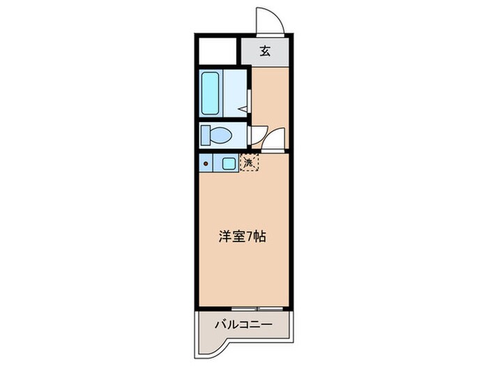 ネオダイキョー塚口(217)の物件間取画像