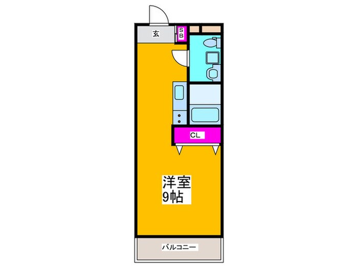 フェリーチェ百舌鳥の物件間取画像