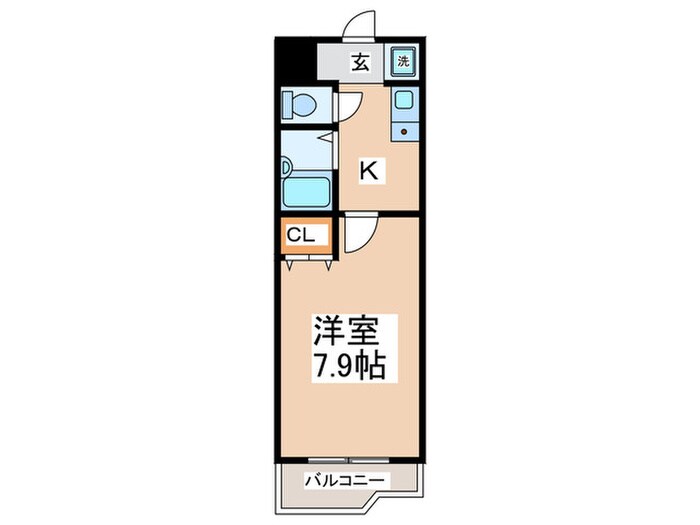 ピュ－ル絆の物件間取画像