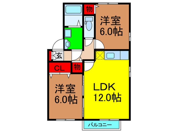 物件間取画像