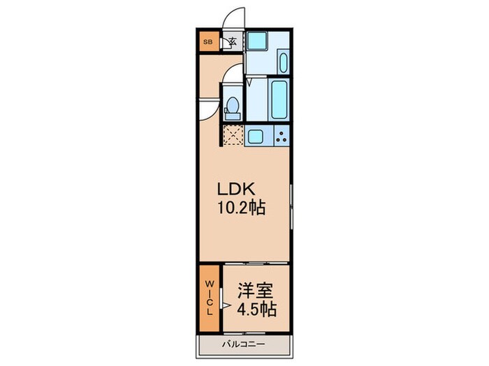 ＥＴＥＲＮＡ東田辺の物件間取画像