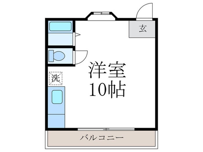 ハイツあすはの物件間取画像