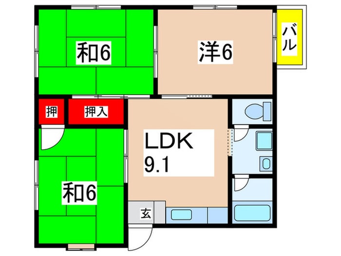 ＣＡＳＡコンド－の物件間取画像