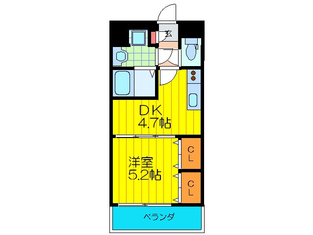 ＣＩＴＹ　ＳＰＩＲＥ鶴見の物件間取画像