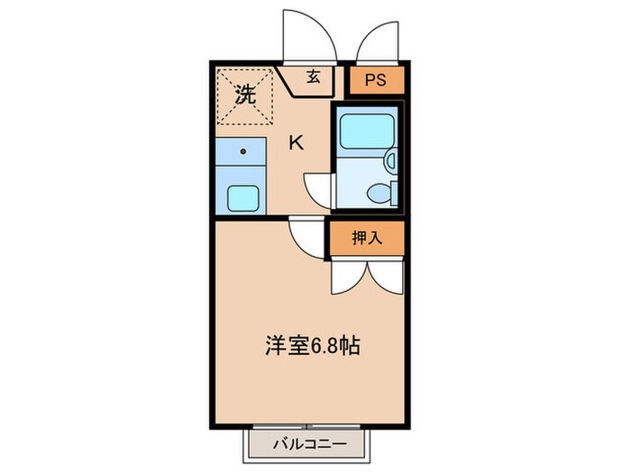 セラヴィ清水五条の物件間取画像