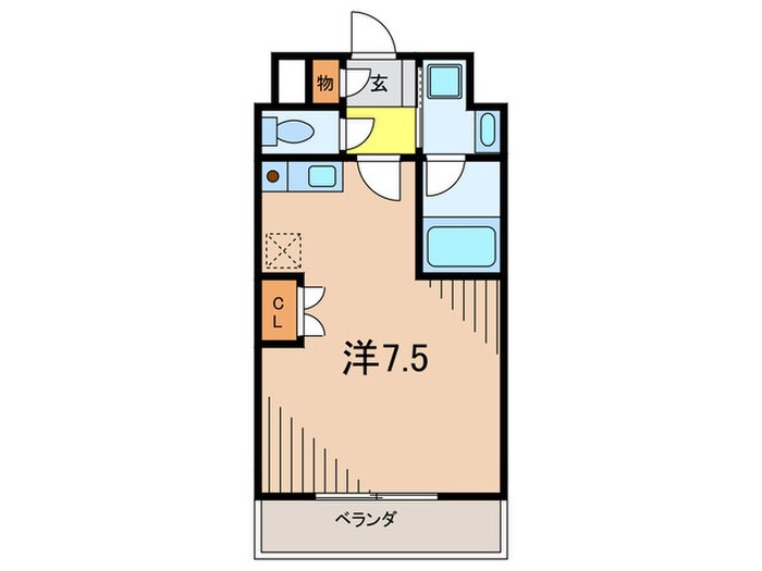 コンセ－ル上ヶ原の物件間取画像