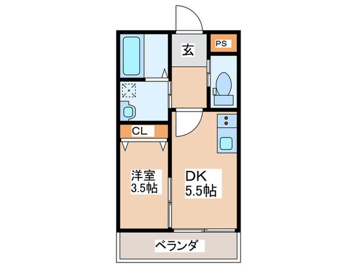 テラ我孫子前の物件間取画像