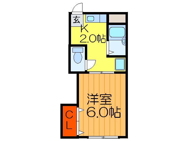 物件間取画像