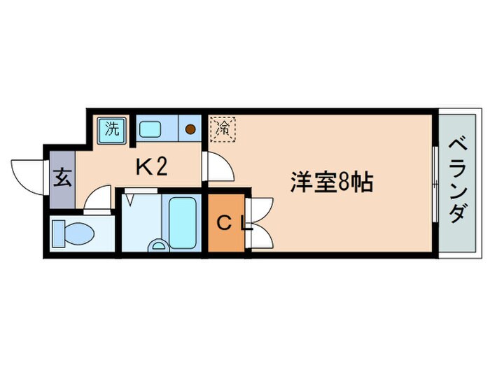 センチュリー玉川の物件間取画像