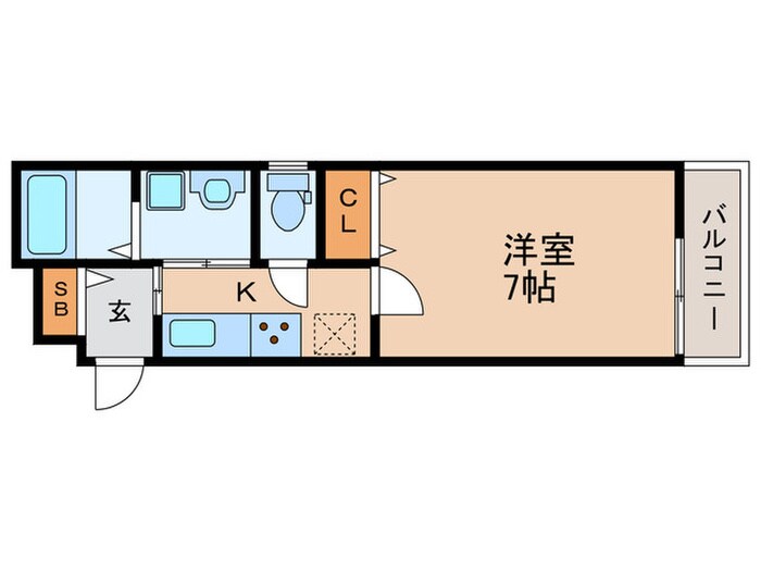 GRAND CASA TENJINGAWAの物件間取画像