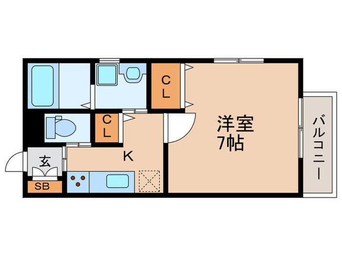 GRAND CASA TENJINGAWAの物件間取画像