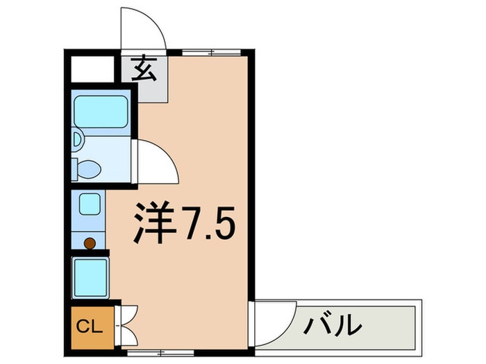 ベル東須磨の物件間取画像