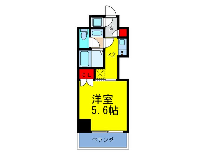 ＶＥＲＤＥ　ＥＢＩＳＵの物件間取画像