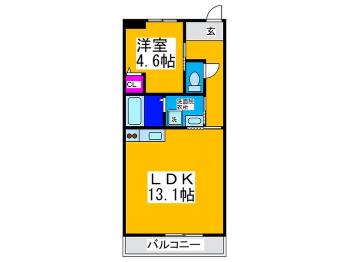 サンライズの物件間取画像