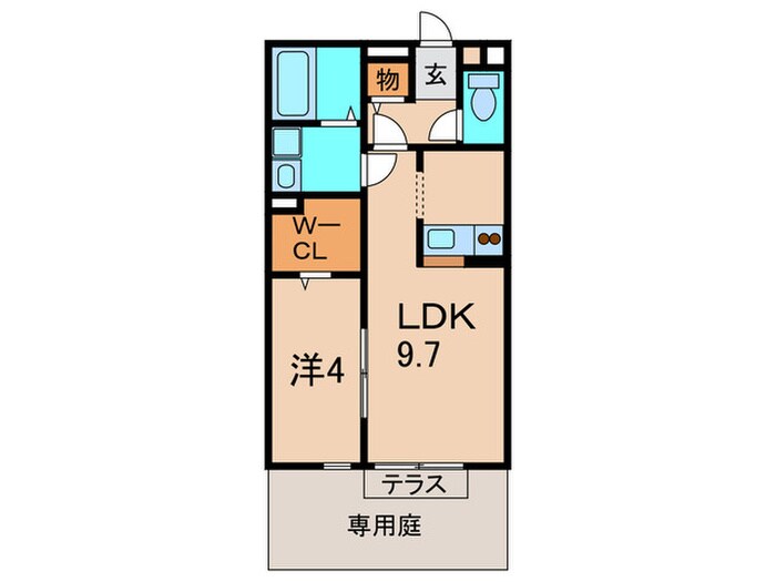 ウィッチの物件間取画像