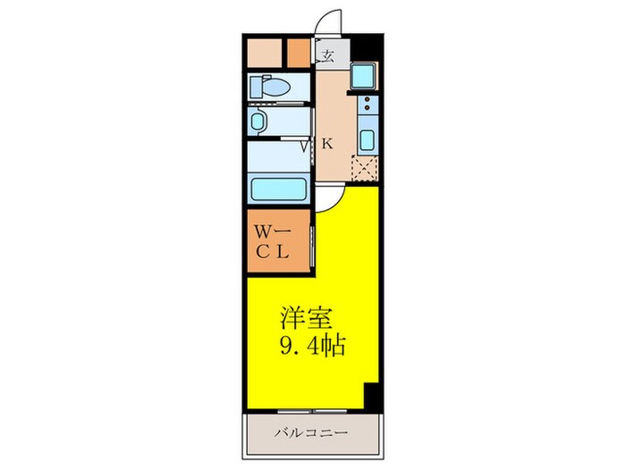 クローバー・メゾン江坂の物件間取画像