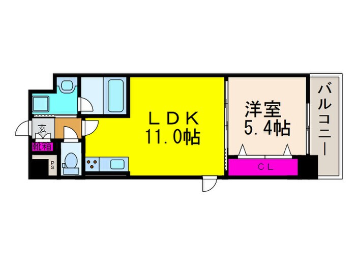 ハルシオーネの物件間取画像