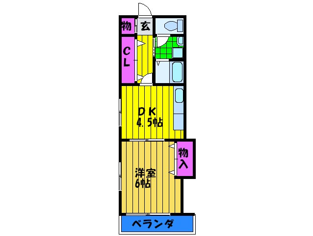 守口ガーデンハウスの物件間取画像