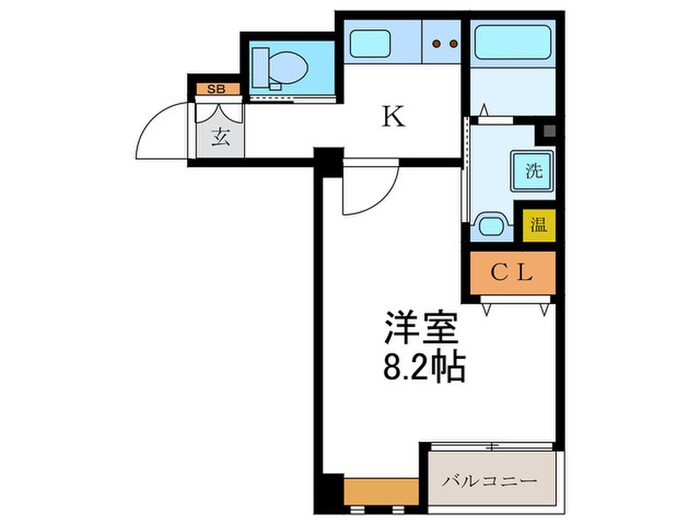 ヴィ－タ京都西院の物件間取画像