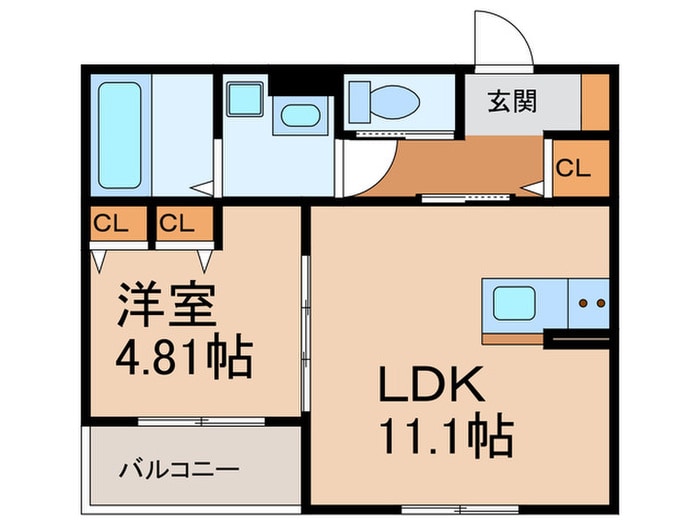 アイメゾン加島の物件間取画像