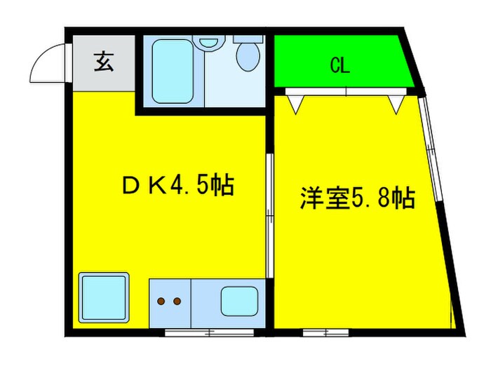 物件間取画像