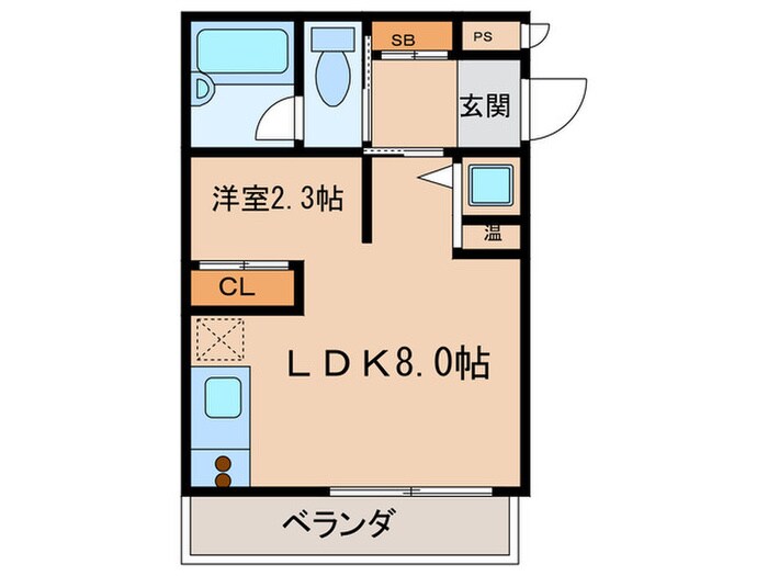 ＰＡＲＫ　ＳＩＤＥ　ＭＩＢＵの物件間取画像