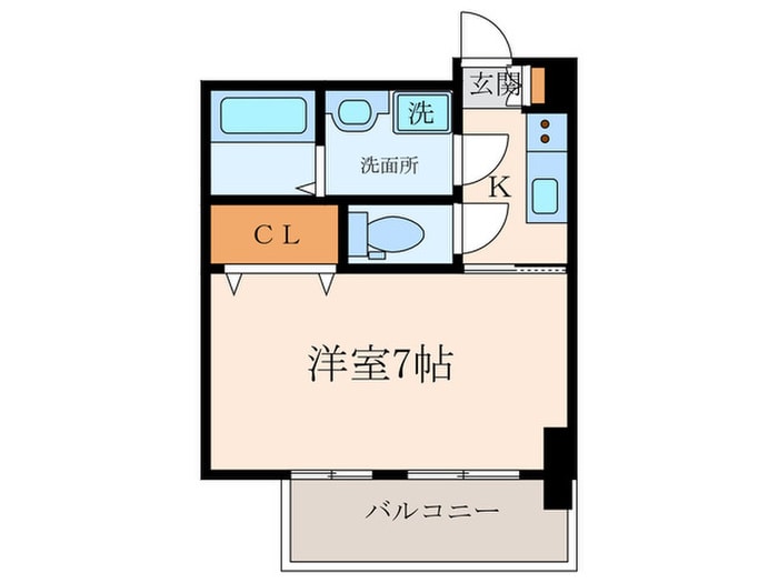 フォーリアライズ昭和南通Ⅱの物件間取画像