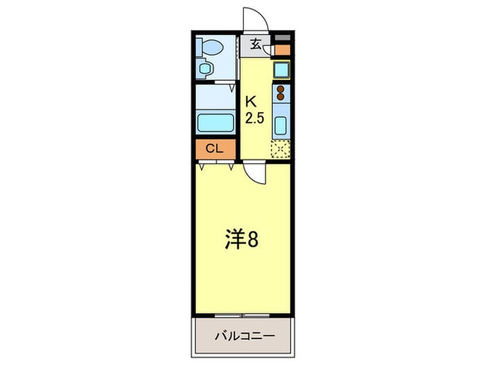 ディアさくら夙川の物件間取画像