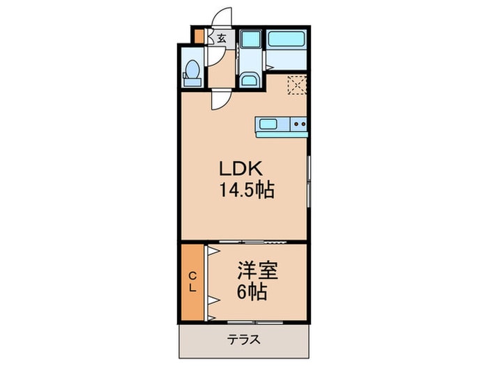 菊岡家新町館の物件間取画像