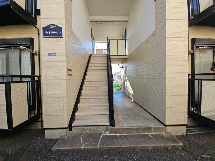 パセオグリーンAの物件外観写真