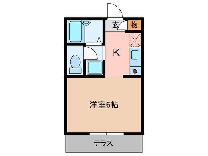 メゾン甲子園の物件間取画像