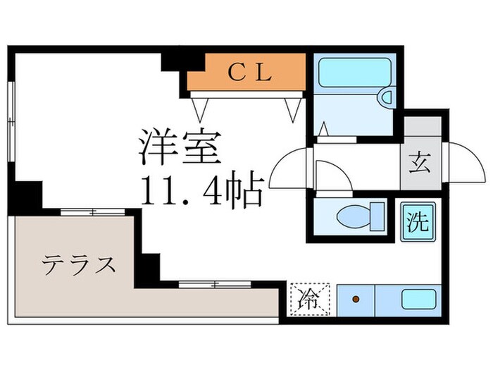 マシモマナーの物件間取画像