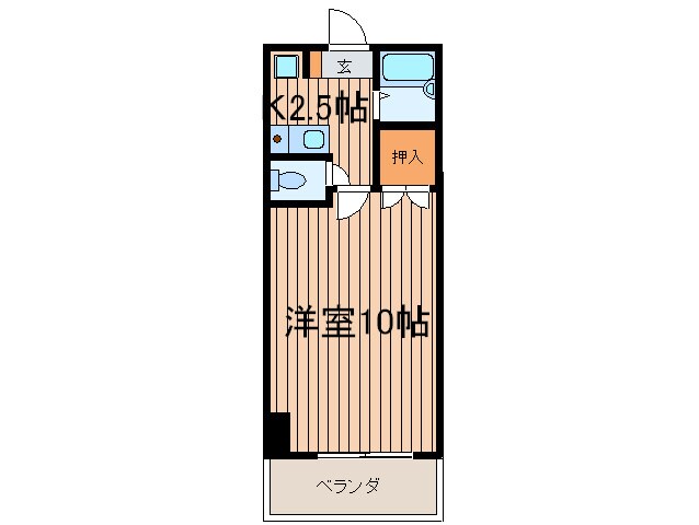 江坂第一下伊マンションの物件間取画像