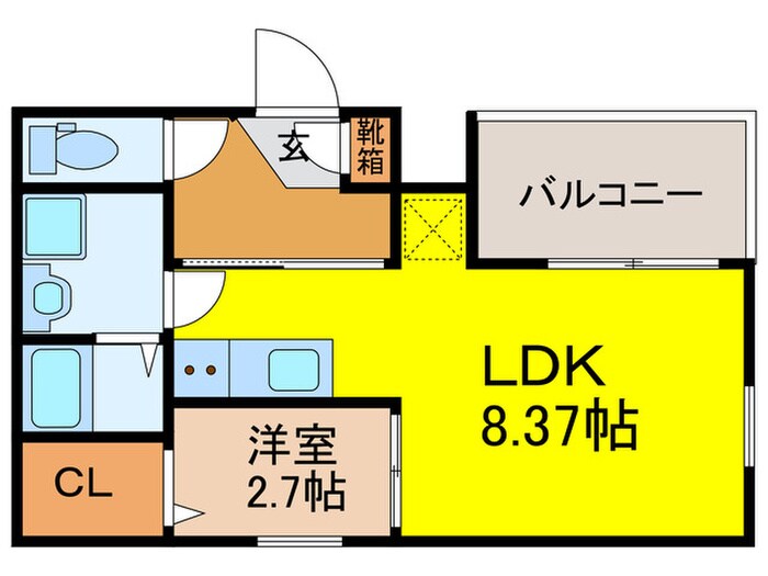 REGALEST-KLC川西Ⅰの物件間取画像
