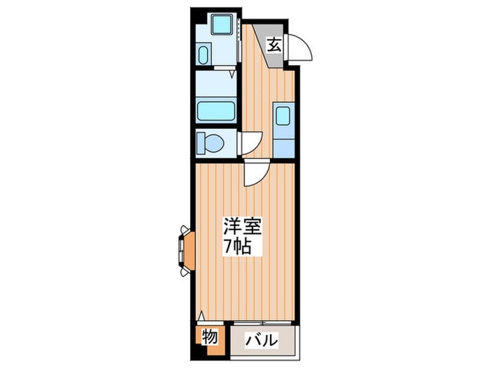 フォルテ萱島・北館の物件間取画像