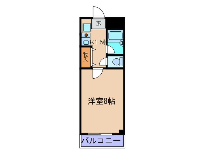 コンフォート姫里の物件間取画像