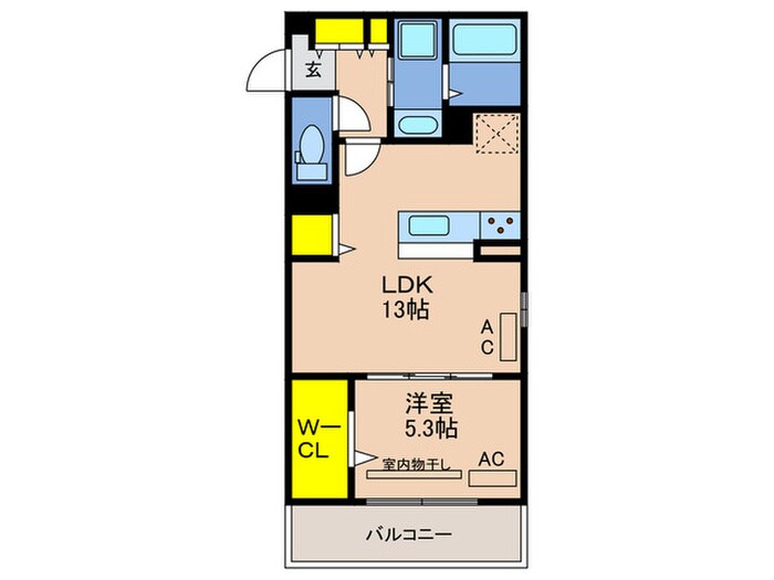 Ｅｕｐｈｏｒｉａ籠池通の物件間取画像